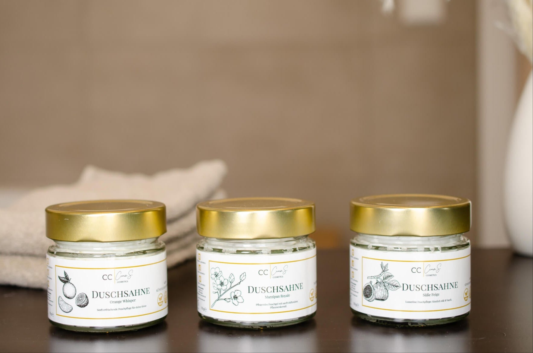 3 Duschsahne Sorten, die ohne sulfathaltige Tenside formuliert sind