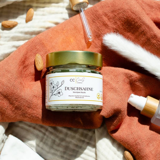 Sulfatfreies Duschgel mit cremiger Textur ohne Parfüme.