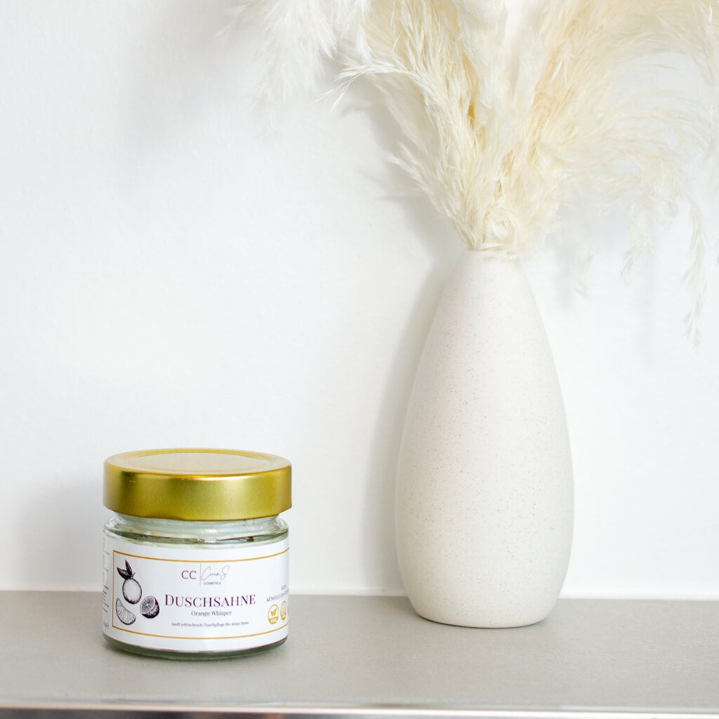 Naturkosmetik für empfindliche Haut mit Orangenduft.
