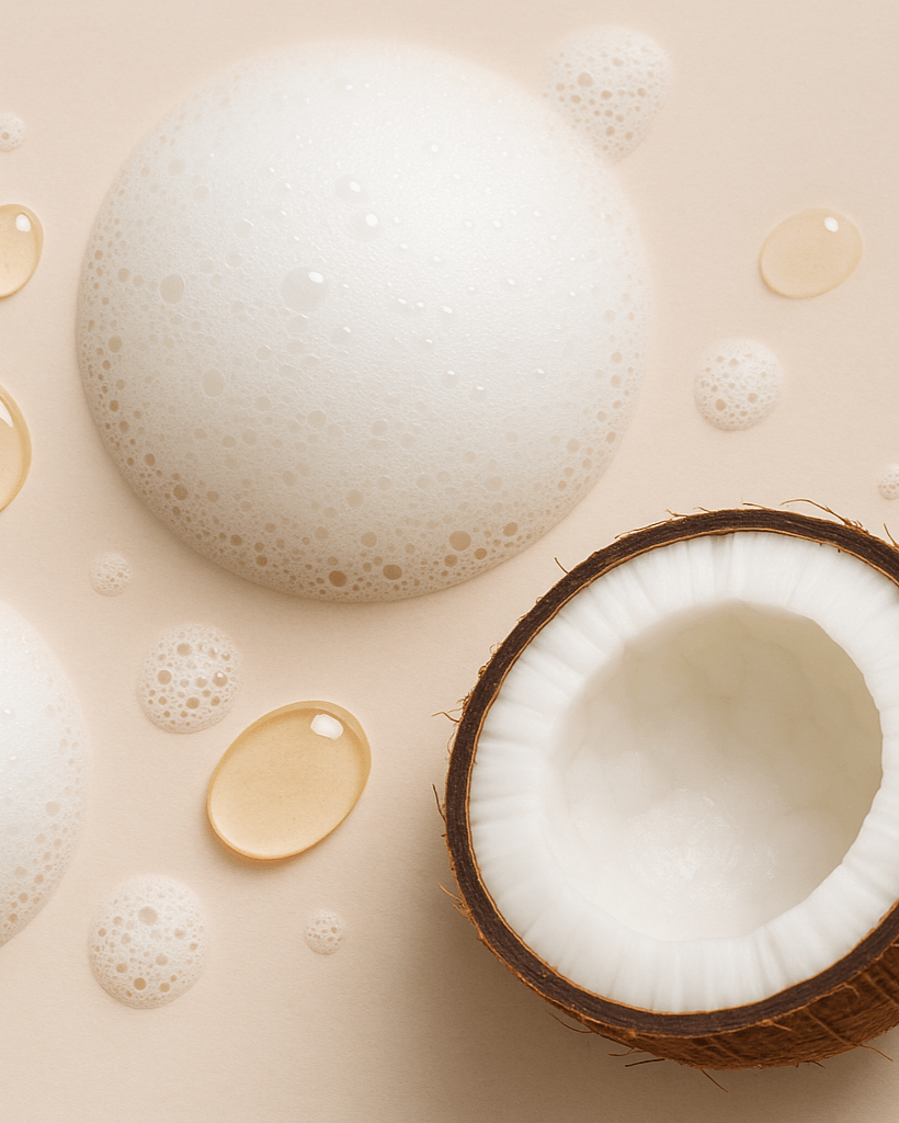 Meine Duschsahne enthält nur sanfte Tenside